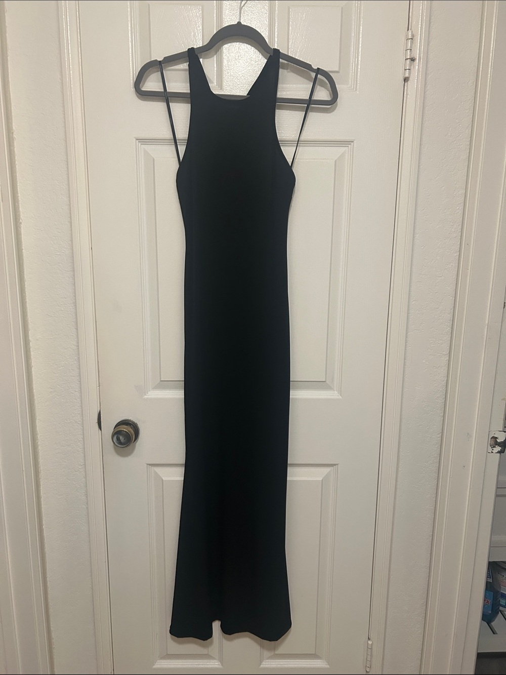 Forever 21 Black Racerback Maxi Dress